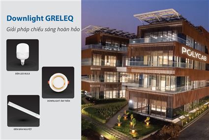 Đèn âm trần Greleq – Giải pháp chiếu sáng hoàn hảo cho không gian hiện đại