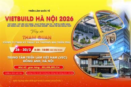 THIÊN PHÚ GRELEQ MANG TRẢI NGHIỆM BẤT NGỜ ĐẾN VIETBUILD 2026