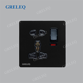 Bộ ổ cắm đôi đa năng có đèn Led