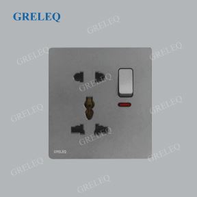 Bộ ổ cắm đôi đa năng có đèn Led