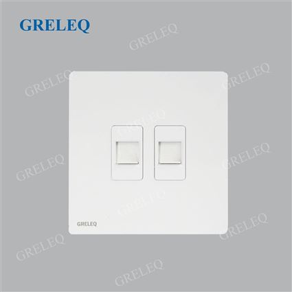 Bộ ổ cắm Điện thoại + Máy tính