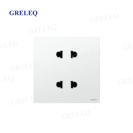 Bộ ổ cắm đôi 2 chấu