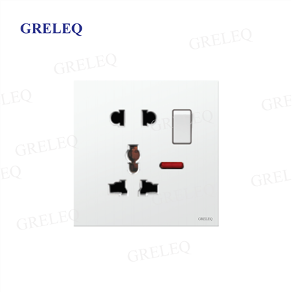 Bộ ổ cắm đôi đa năng có đèn Led