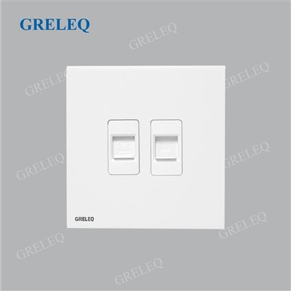 Bộ ổ cắm Điện thoại + Máy tính