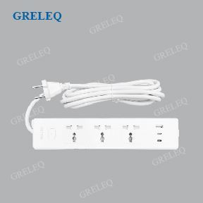 Ổ cắm kéo dài tích hợp sạc