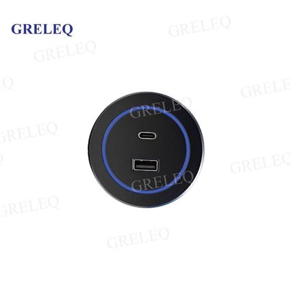 Ổ cắm sạc nhanh có đèn LED G-RSLUCB