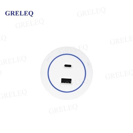 Ổ cắm sạc nhanh có đèn LED G-RSLUCW