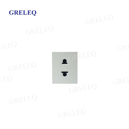 Ổ cắm đơn 2 chấu cỡ trung