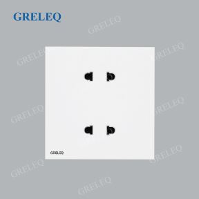 Bộ ổ cắm đôi 2 chấu